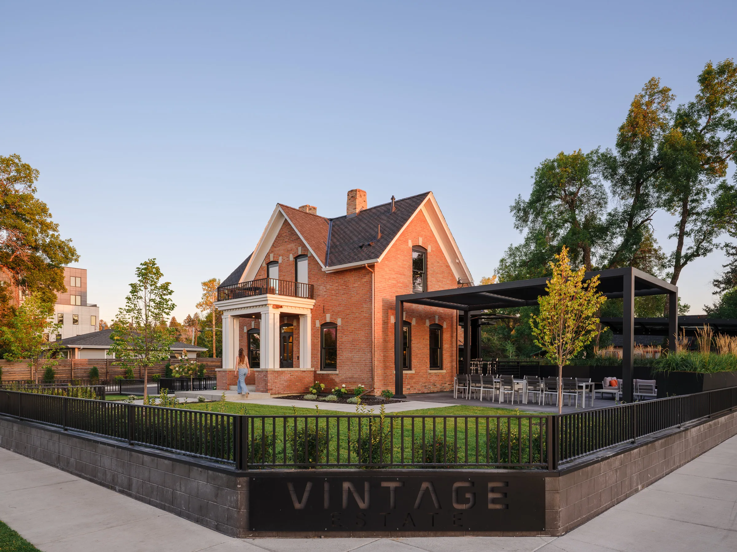 Vintage Estate — The Rouse House compound exterior